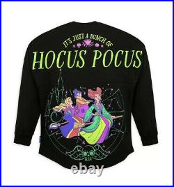Disney Parks 2021 Halloween Hocus Pocus Spirit Jersey Adult MEDIUM