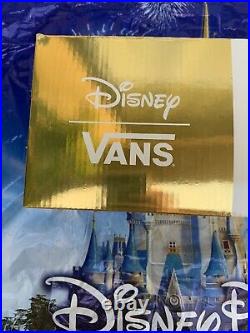 Disney Parks 2022 50th Anniversary Magic Vans Of The Wall Shoes Size M5/W6.5 New