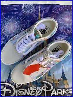 Disney Parks 2022 50th Anniversary Magic Vans Of The Wall Shoes Size M9/W10.5