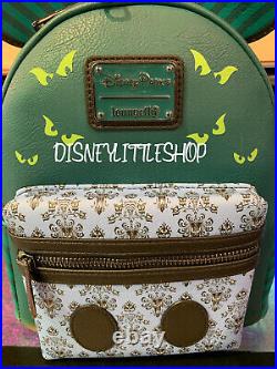 Disney Parks 2022 Mickey Main Attraction Haunted Mansion Backpack Loungefly New