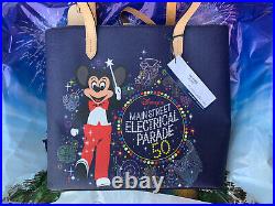 Disney Parks 2022 Mickey Main Street Electrical Parade Tote Bag Dooney & Bourke