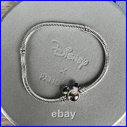Disney Parks 2023 100 Years 100th Anniversary Mickey Ears Bracelet Pandora 7.5