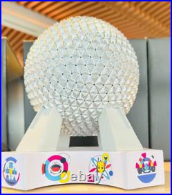 Disney Parks 2023 Epcot Reimagined Spaceship Earth Light-Up Figurine Statue NEW