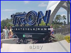 Disney Parks 2023 Tron Lightcycle Run Opening Day Identity Disc Speaker NIB