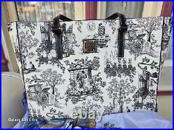 Disney Parks 2024 Dooney & Bourke Sketch Haunted Mansion Tote Bag Purse Exact