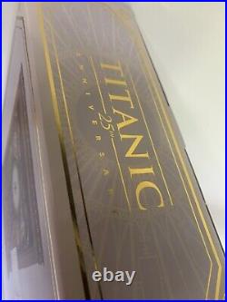 Disney Parks 25th Anniversary Titanic Movie Grand Staircase Standing Clock New