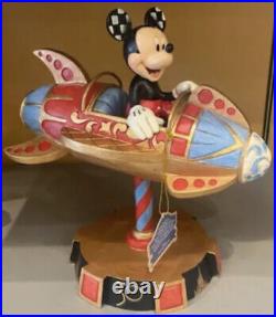 Disney Parks 50th Anniversary Jim Shore Mickey Astro Orbiter Figurine Figure
