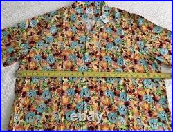 Disney Parks 50th Vintage Vault Buttons Shirt by Reyn Spooner Hawaiian 2XL NWT