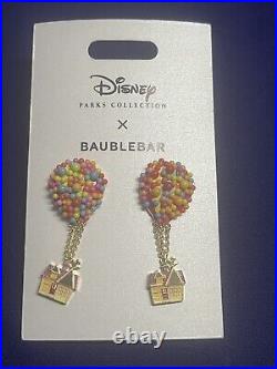 Disney Parks Baublebar Up Balloon House Earrings NEW 2024