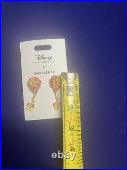 Disney Parks Baublebar Up Balloon House Earrings NEW 2024