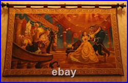 Disney Parks Beauty And The Beast Tapestry Wall Hanging