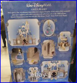 Disney Parks Cinderella Castle Playset Lights, Fireworks Show, Sounds And Music