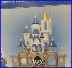 Disney Parks Cinderella Castle Playset Lights, Fireworks Show, Sounds And Music