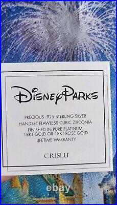 Disney Parks Crislu Disneyland Exclusive Marquee Necklace Brand New