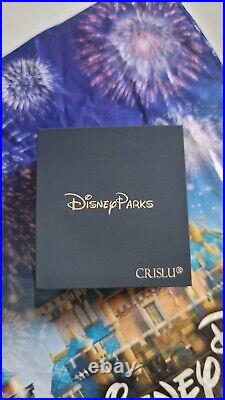 Disney Parks Crislu Disneyland Exclusive Marquee Necklace Brand New