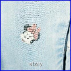 Disney Parks Denim Jacket 2X Many Expressions Of Minnie Mouse NEW 2022 Release