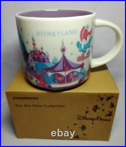 Disney Parks Disneyland Fantasyland YAH You Are Here Starbucks Mug Version 2