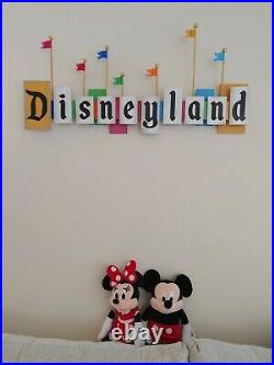 Disney Parks Disneyland Inspired VINTAGE PARK ENTRANCE MARQUEE Large Sign NEW