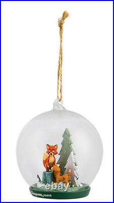 Disney Parks Disneyland Paris Fox And The Hound Tod Copper Christmas Ornament