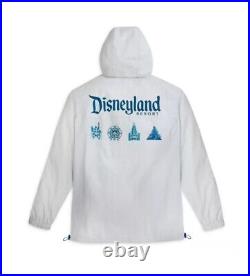 Disney Parks Disneyland Park Icons Windbreaker Jacket for Adults XXLARGE