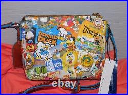 Disney Parks Donald Duck 90th Anniversary Dooney & Bourke Crossbody BRAND NEW