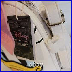 Disney Parks Donald Duck Daisy Duck Loungefly REVERSIBLE Mini Backpack NWT
