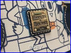 Disney Parks Donald Duck Dooney & Bourke Satchel Bag Purse