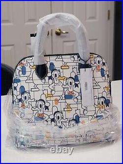 Disney Parks Donald Duck Dooney & Bourke Satchel Bag Purse