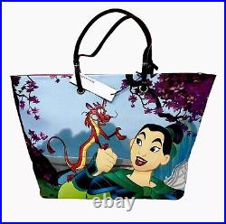 Disney Parks Dooney & Bourke Mulan 20th Anniversary Tote Bag NEW with Tag