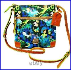 Disney Parks Dooney & Bourke Peter Pan Tinker Bell Crossbody Purse Bag New