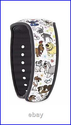 Disney Parks Dooney & Bourke Sketch Disney Dogs Magicband LR Unlinked New In Box