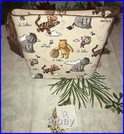 Disney Parks Dooney & Bourke Winnie The Pooh Crossbody Bag New B