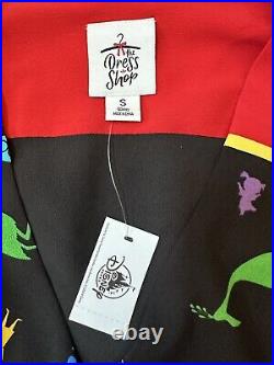 Disney Parks Dress Shop Disney Pixar Printer Jumpsuit Sz Small NWT $128