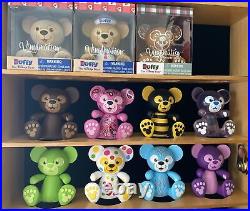 Disney Parks Duffy Bear Vinylmation Complete Set WithClear Chaser (Released 2014)