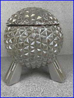 Disney Parks EPCOT Spaceship Earth Ceramic Cookie Jar Canister