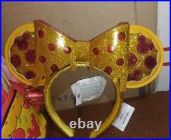 Disney Parks Eats Collection Pizza Loungefly & Ears Combo NEW 2024