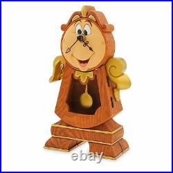 Disney Parks Exclusive Beauty and the Beast Cogsworth Clock