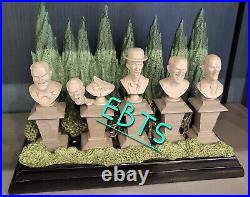 Disney Parks Exclusive Haunted Mansion Singing Busts Figure Light & Sound New