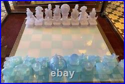 Disney Parks Exclusive New Haunted Mansion Light Up Chess Set sealed NIB Madame