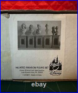 Disney Parks Haunted Mansion 5 Pillar Bust Figure Set The Dread Family NIB