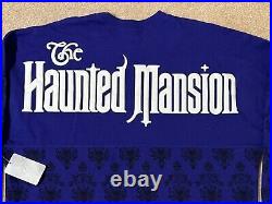 Disney Parks Haunted Mansion Adult Spirit Jersey Ghost Host RARE NEW XLARGE XL