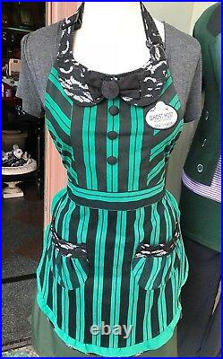Disney Parks Haunted Mansion Maid Ghost Hostess Halloween Costume Dress Large L 