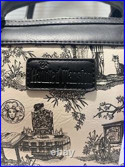 Disney Parks Haunted Mansion Purse With Shoulder Strap Black/Ivory RETIRED NWT