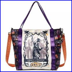 Disney Parks Hocus Pocus TOTE Bag by Harveys NEW IN PLASTIC FREE SHIPPING