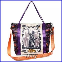 Disney Parks Hocus Pocus TOTE Bag by Harveys NEW IN PLASTIC FREE SHIPPING