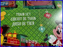 Disney Parks Holiday Express Christmas Mickey & Friends Train Set New With Box