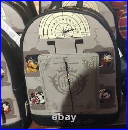 Disney Parks Hollywood Tower Hotel LOUNGEFLY Mini Backpack Mickey & Friends NWT