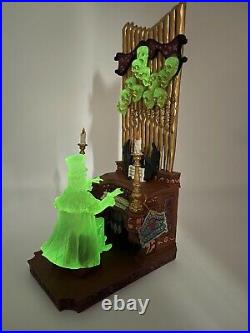 Disney Parks Jim Shore Glow in Dark Figurine Haunted Mansion Organ Player 2 II