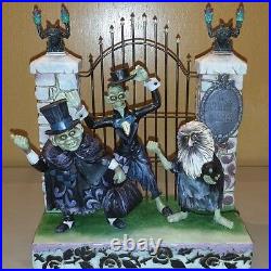 Disney Parks Jim Shore Haunted Mansion Beware Of Hitchhiking Ghosts Figure New