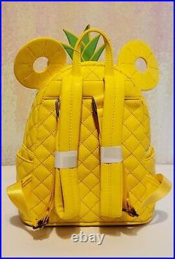 Disney Parks Loungefly DOLE Pineapple Mini Backpack NWT